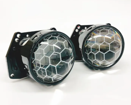 Angel eyes - objectif football 3pouces 130W - projecteur bi led RHD