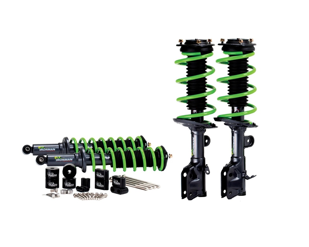 Kit de rehaussement 50mm Nitro Gaz, combinés filetés, kit complet