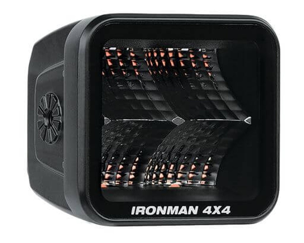 Lampe cube LED lumineuse (20W Rouge Projecteur)