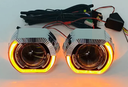 Angel eyes - projecteur 2,5 pouces BM sport style xenon  bi led